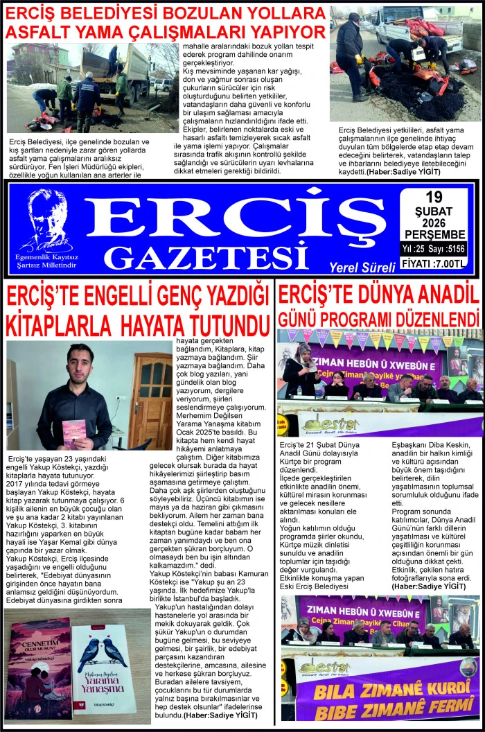 ERCİŞ GAZETESİ