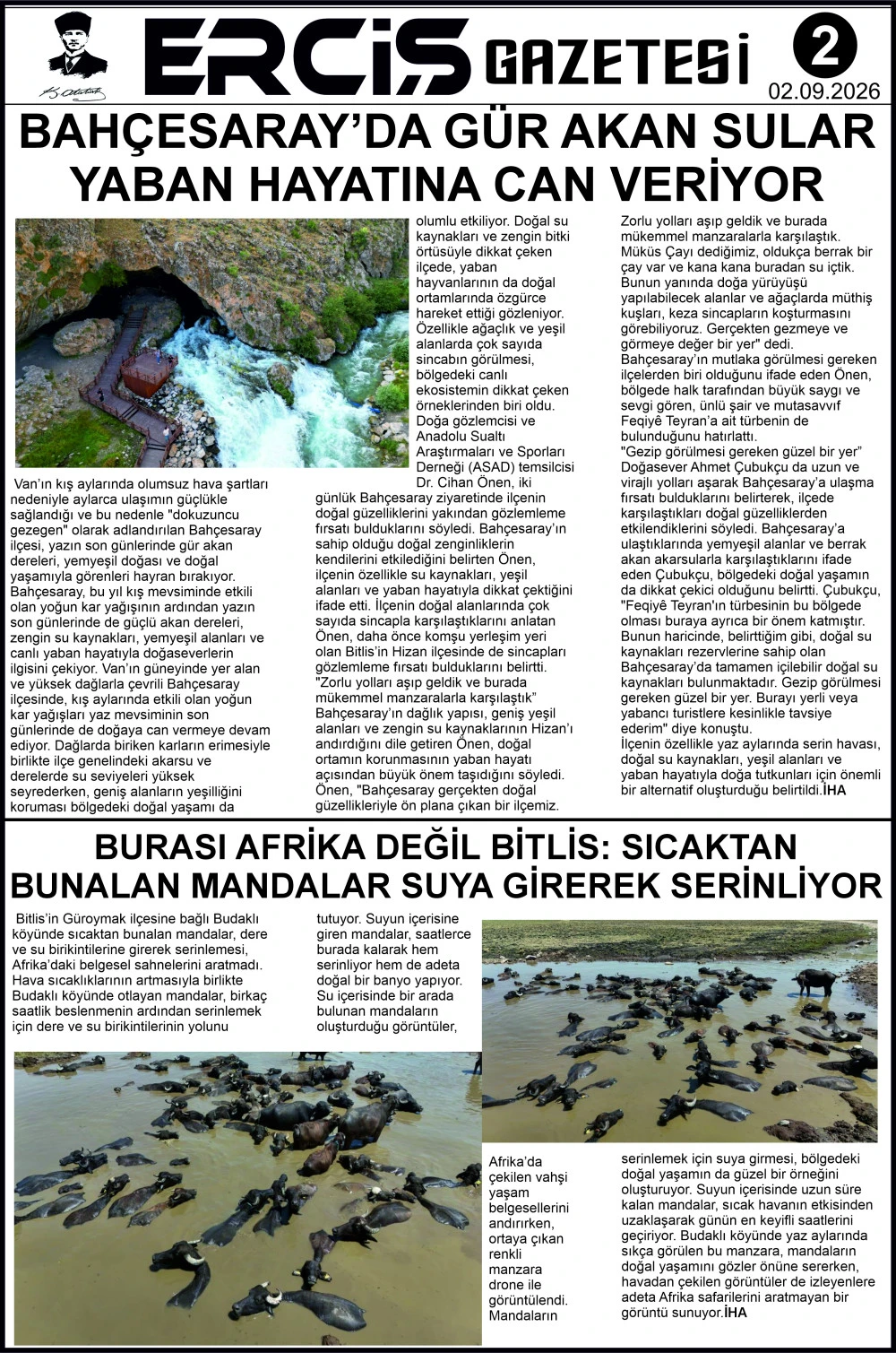 ERCİŞ GAZETESİ