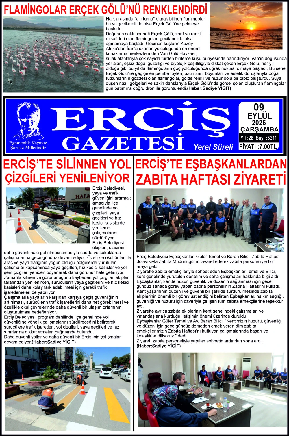 ERCİŞ GAZETESİ