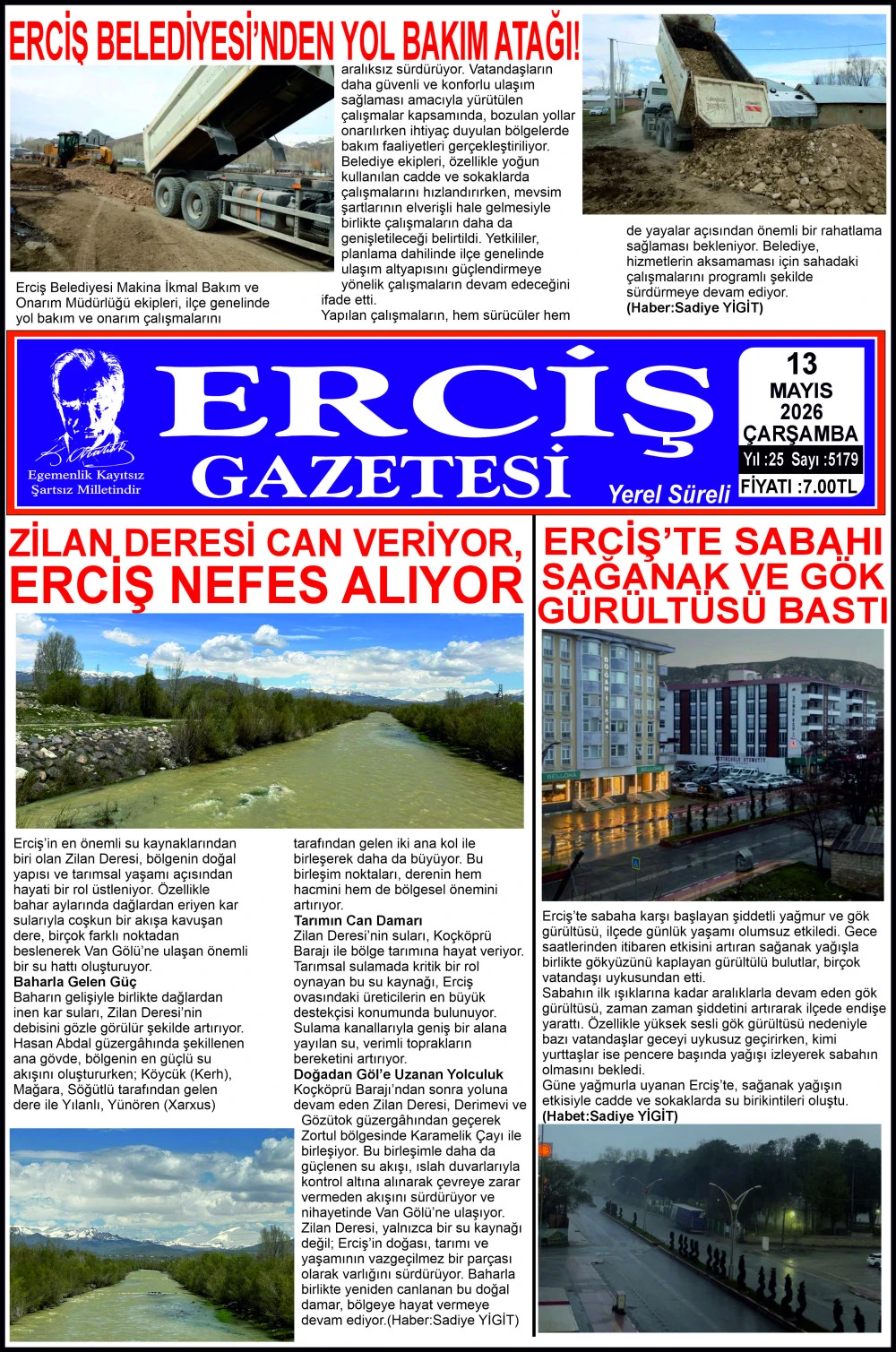 ERCİŞ GAZETESİ