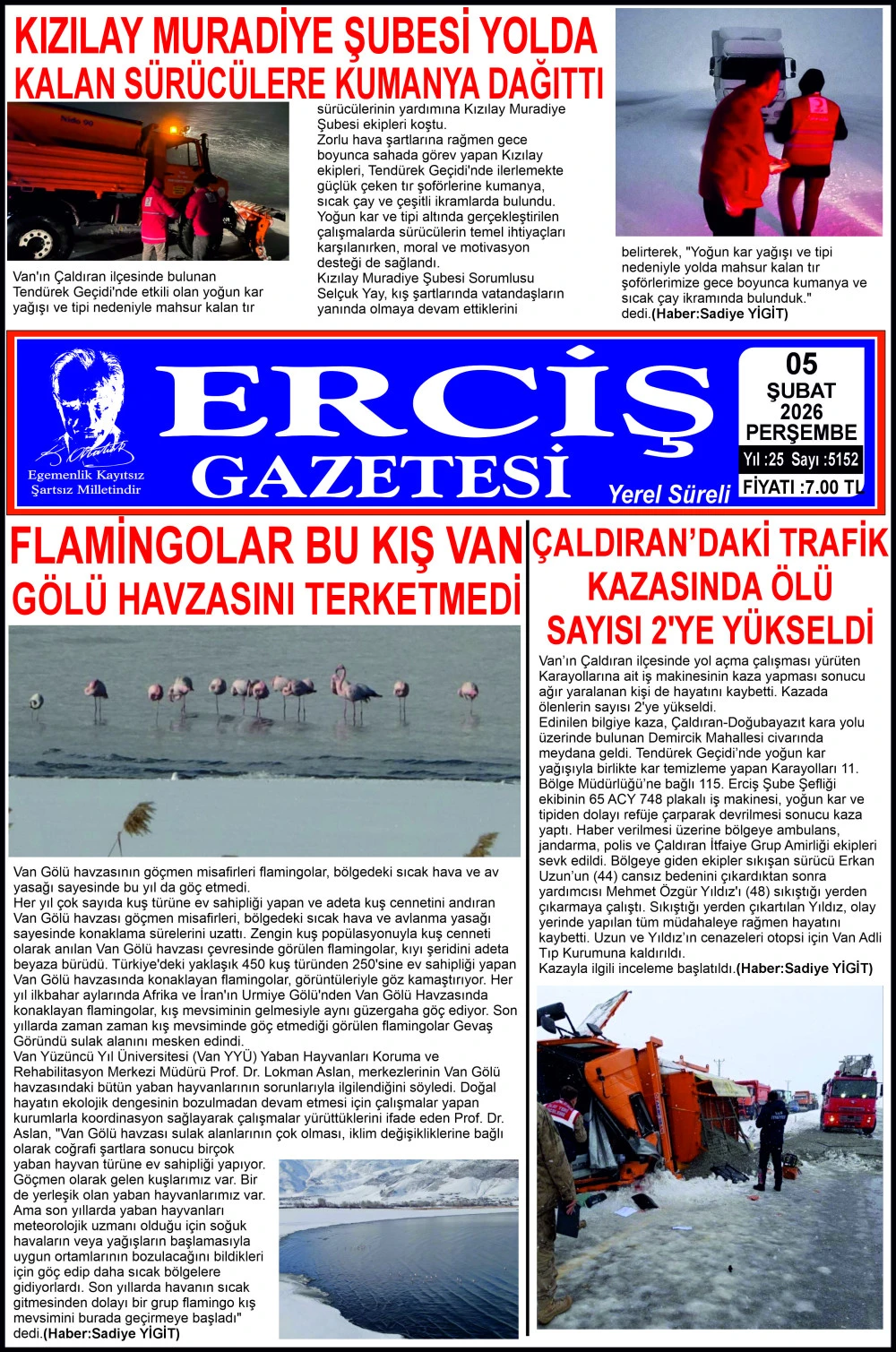 ERCİŞ GAZETESİ