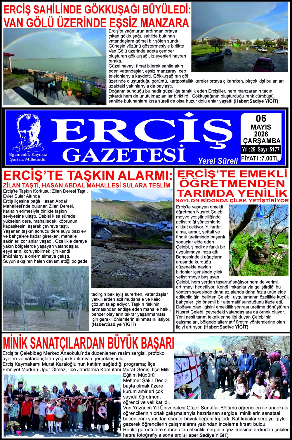 ERCİŞ GAZETESİ