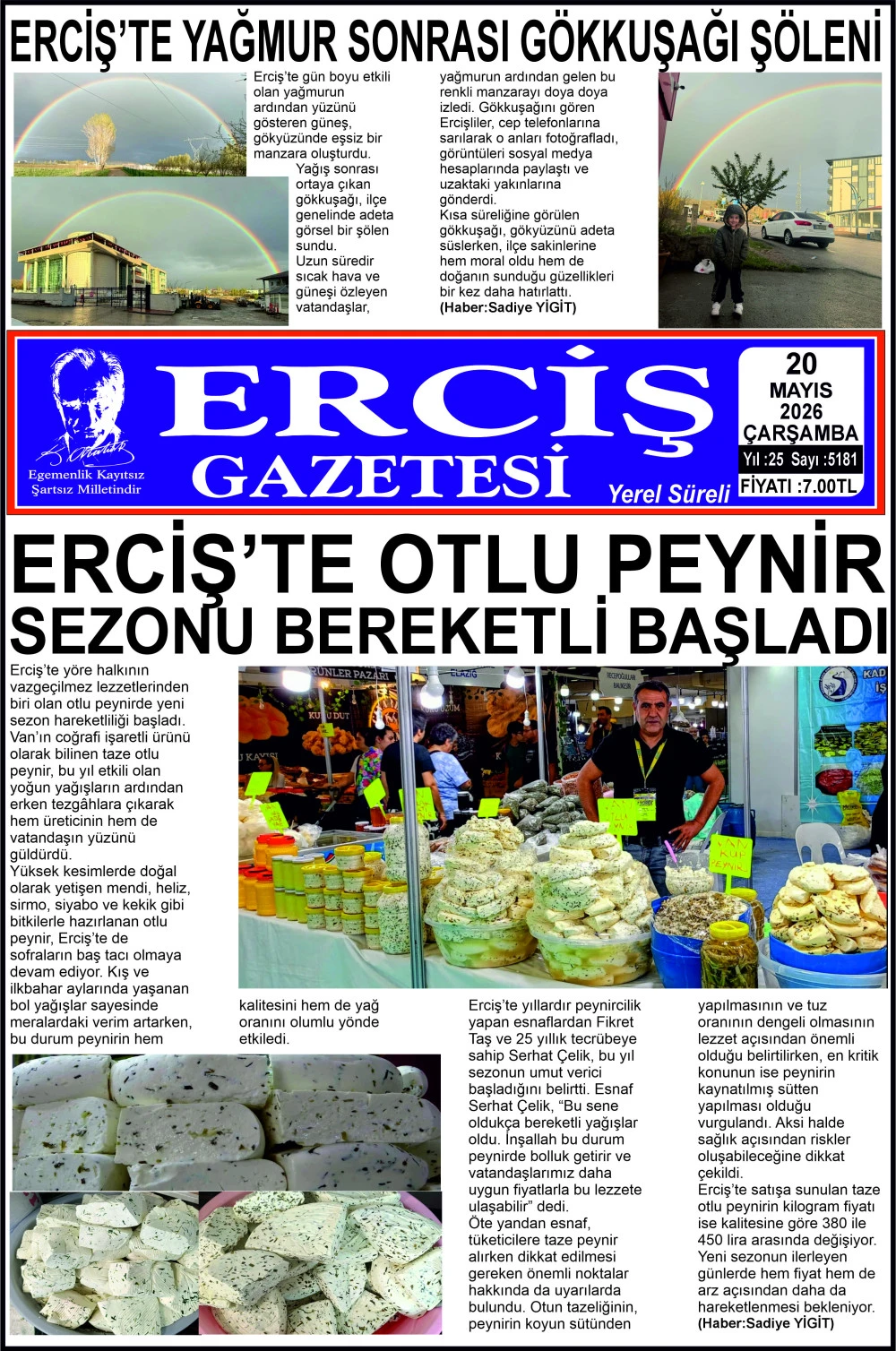 ERCİŞ GAZETESİ