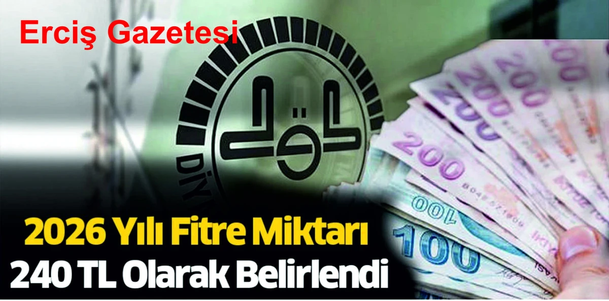 2026 ramazan ayı fitre miktarı 240 TL
