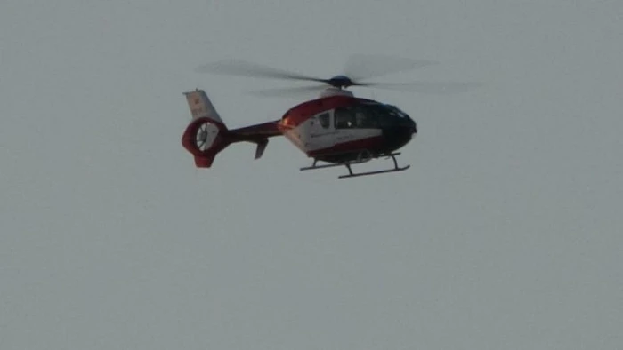 470 gramlık bebek helikopter ambulansla Van’a nakledildi