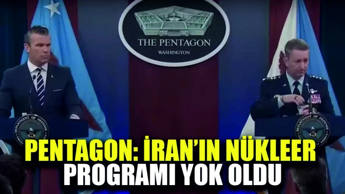 ABD ordusu, gece yarısı İran'ın Fordo, Natanz ve İsfahan nükleer tesislerini vurdu