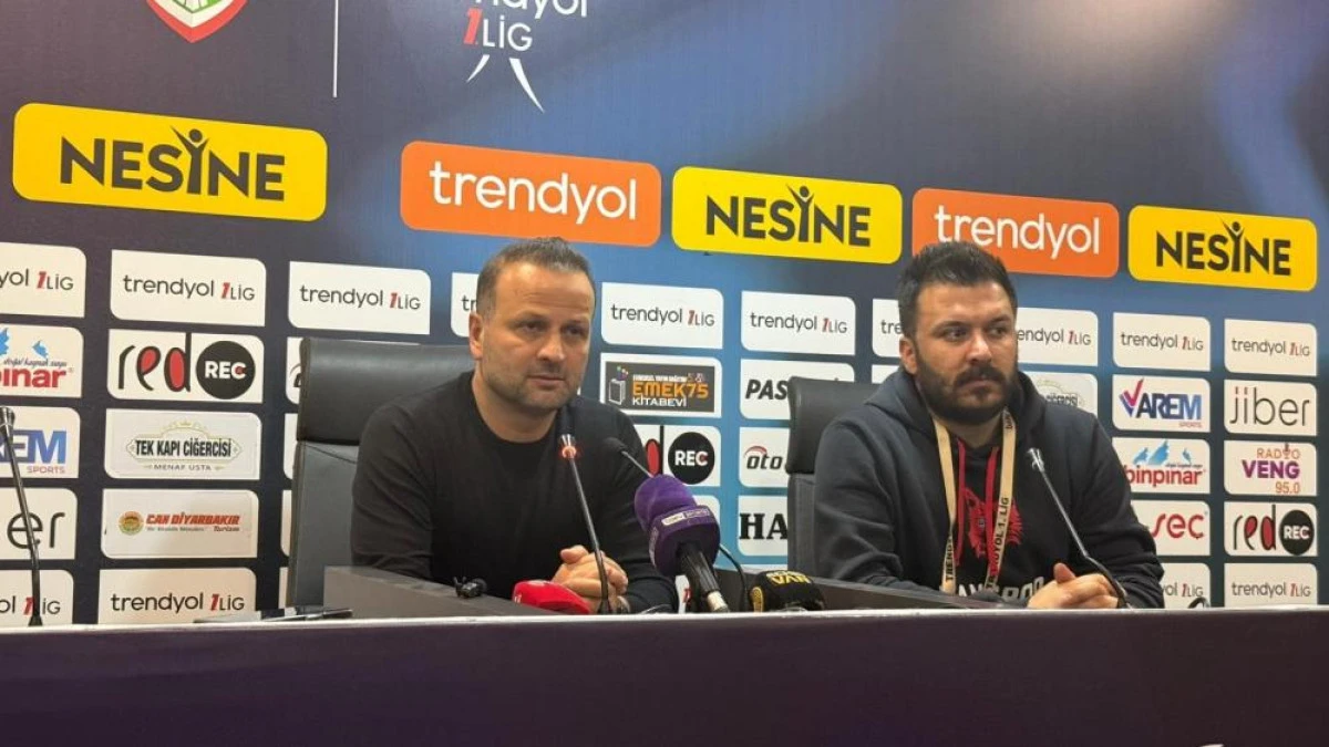 Amed Sportif Faaliyetler - Vanspor FK ma&ccedil;ının ardından