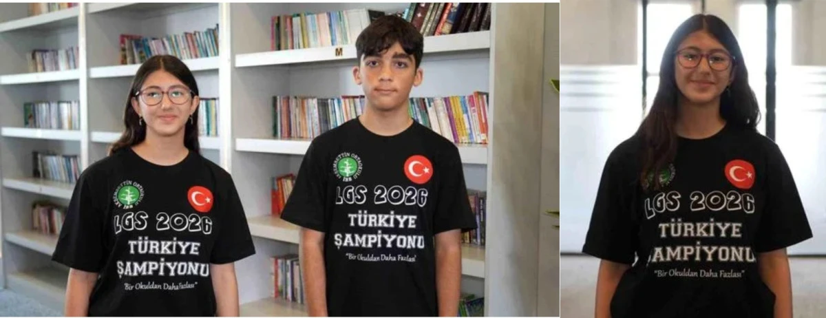 Aynı okuldan 3 &ouml;ğrenci 500 tam puan aldı