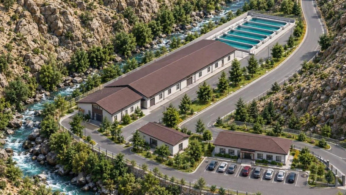 Bah&ccedil;esaray&rsquo;a yılda 300 milyon yumurta ve 100 milyon yavru &uuml;retecek tesis