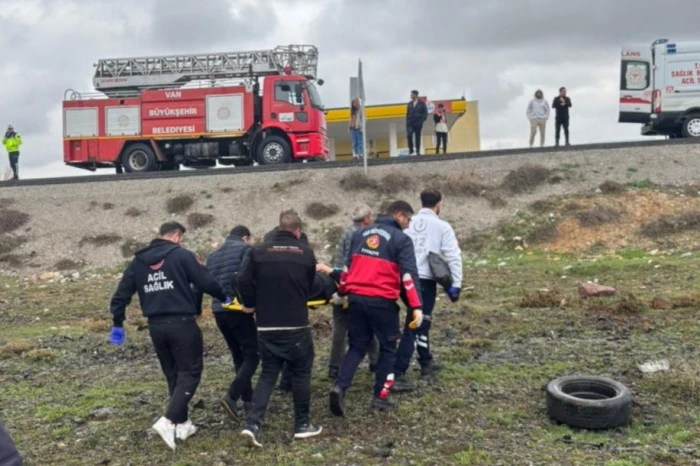 &Ccedil;aldıran'da trafik kazası: 1 yaralı