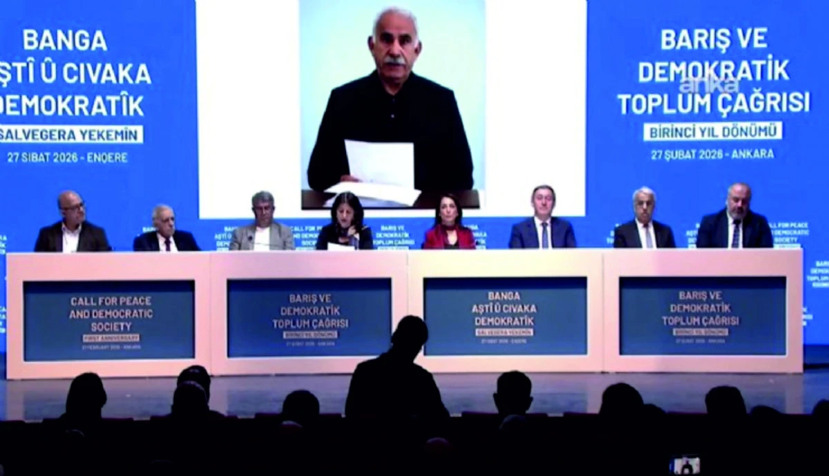 DEM Parti, &Ouml;calan'ın mesajını paylaştı