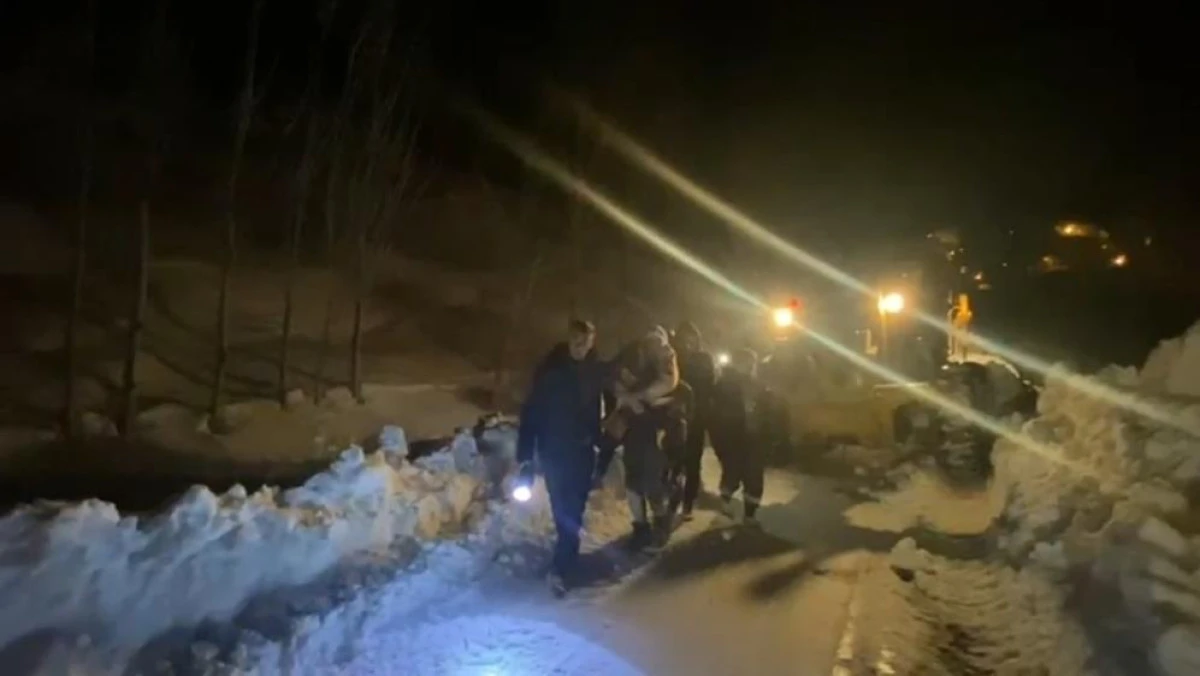 Ekipler KOAH ve kalp hastası kadın i&ccedil;in seferber oldu