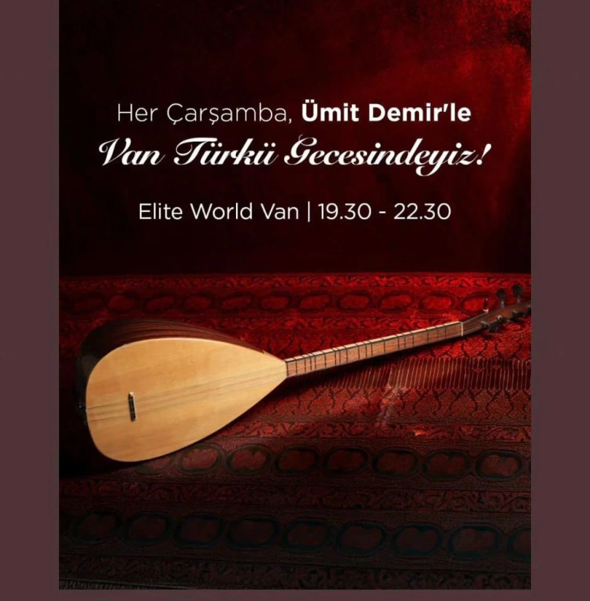 Elite World'de ‘Türkü Geceleri' başladı