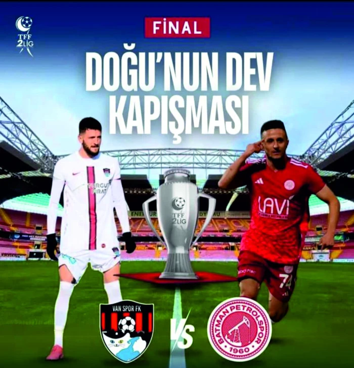 Erciş Belediyesi Vanspor-Batman Petrolspor Maçı İçin Dev Ekran Kuruyor