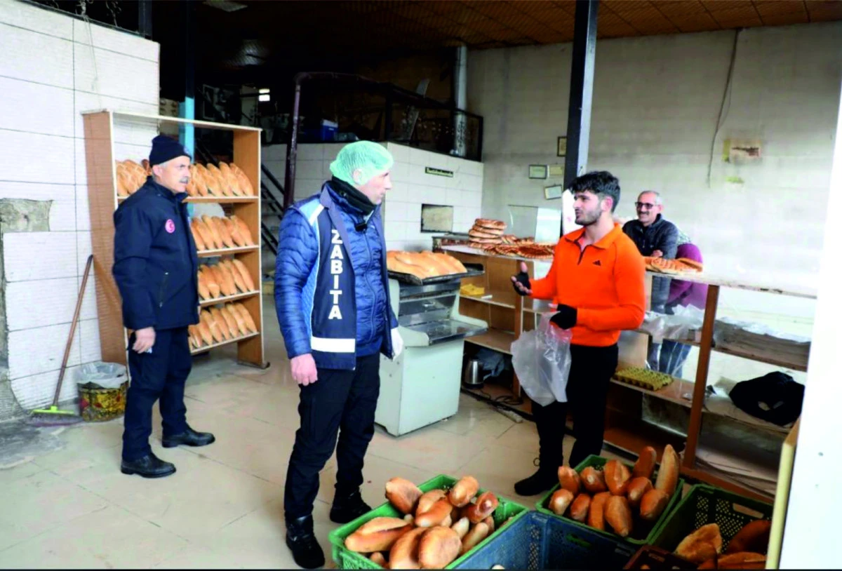 Erciş Belediyesi&rsquo;nden Ramazan &Ouml;ncesi Fırınlara Sıkı Denetim