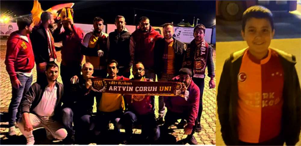 ERCİŞLİLER GALATASARAY  ŞAMPİYONLUĞUNU KUTLADI