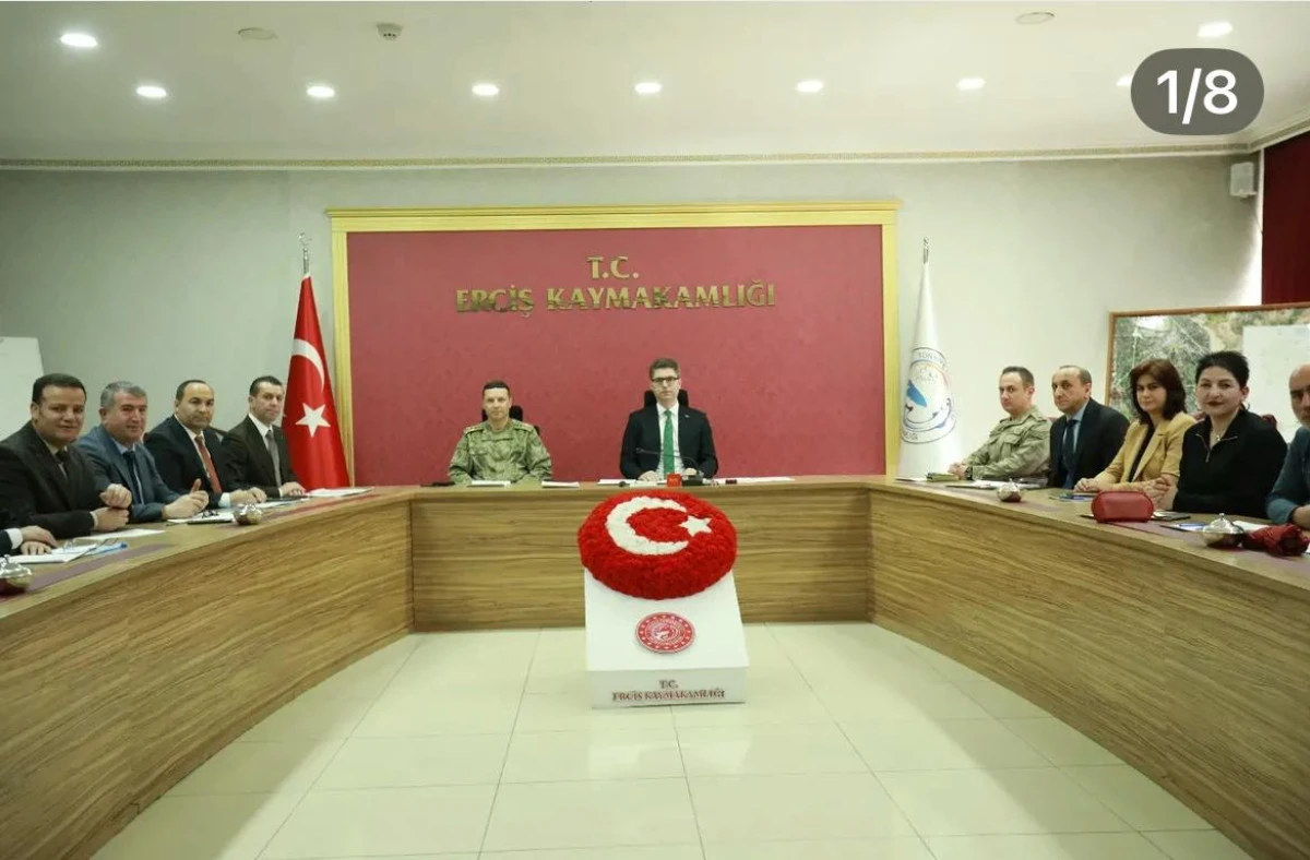 Erciş&rsquo;te 1 Nisan Kurtuluş G&uuml;n&uuml; Hazırlıkları Başladı