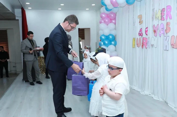 Erciş&rsquo;te 4-6 Yaş Kur&rsquo;an Kursu Yıl Sonu Programı Ger&ccedil;ekleştirildi