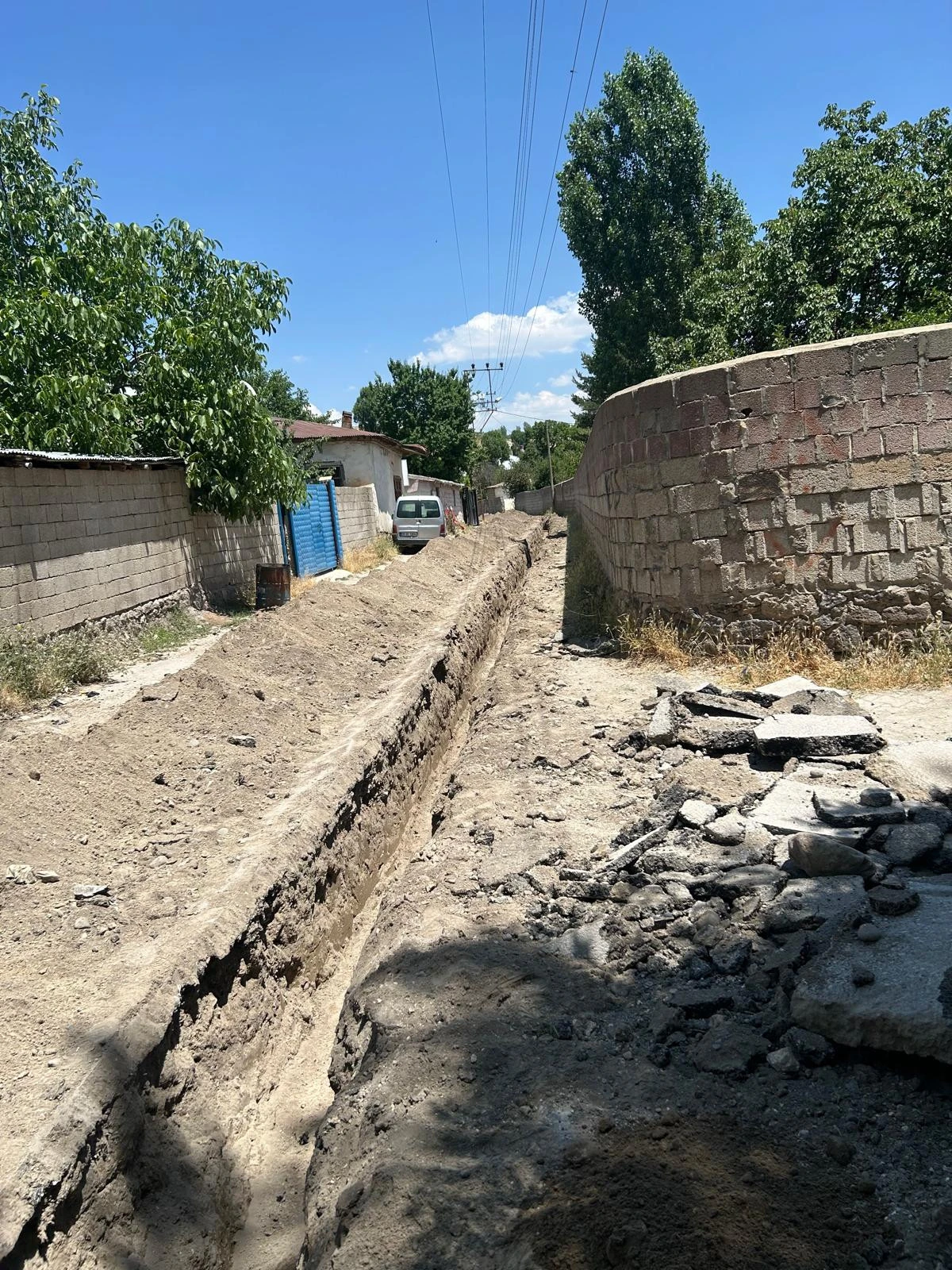 Erciş&rsquo;te Doğalgaz &Ccedil;alışmaları Hız Kazandı