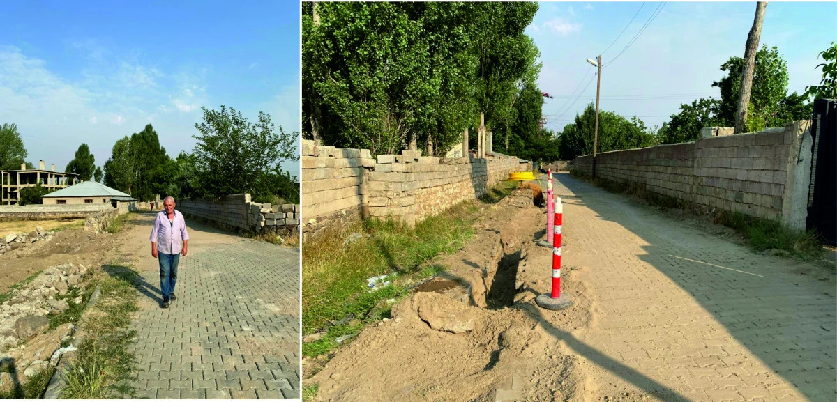 ERCİŞ’TE DOĞALGAZ ÇALIŞMALARI  (MAHALLELERDEN EŞİT HİZMET TALEBİ)