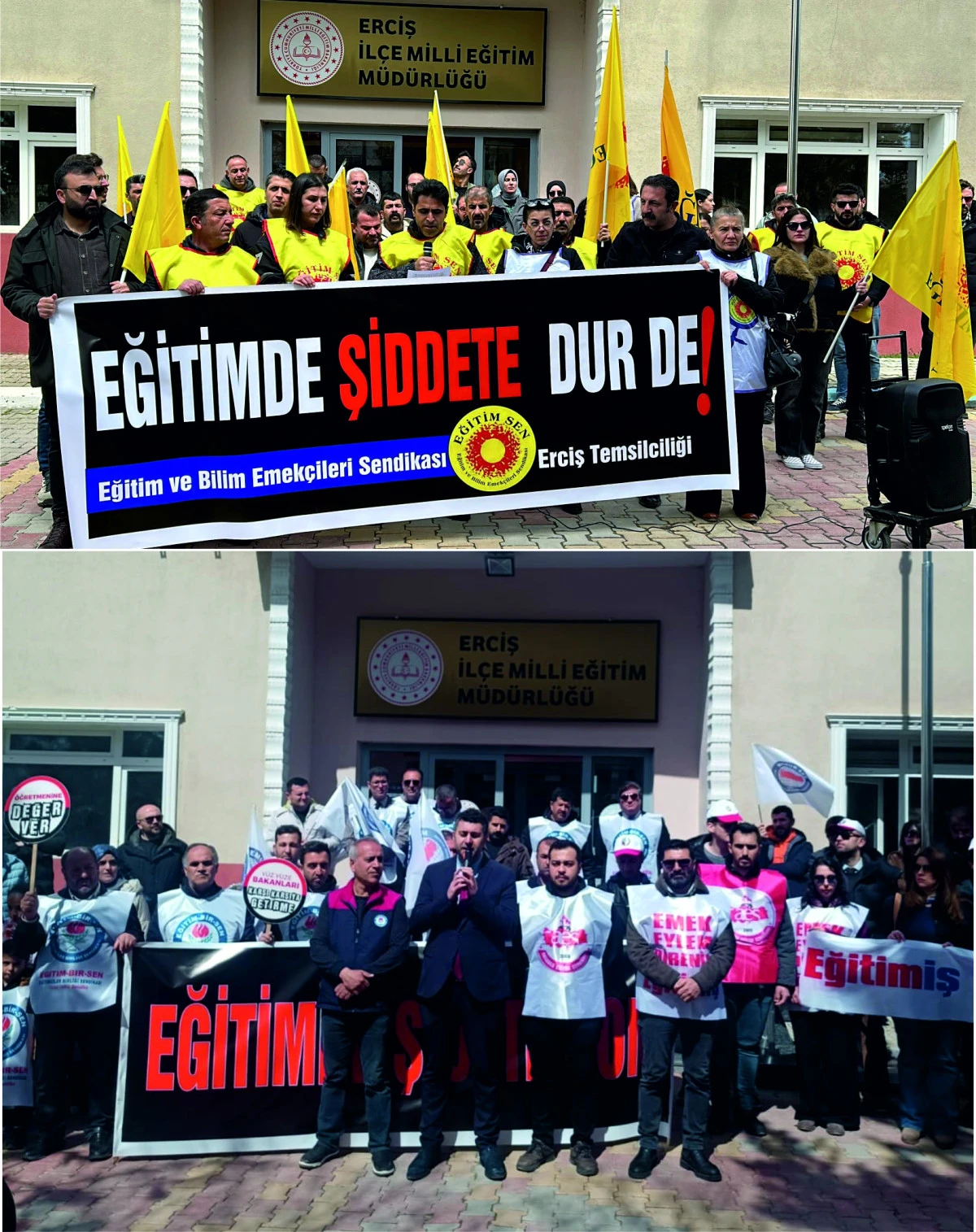 Erciş&rsquo;te İş Bırakma ve Basın A&ccedil;ıklaması