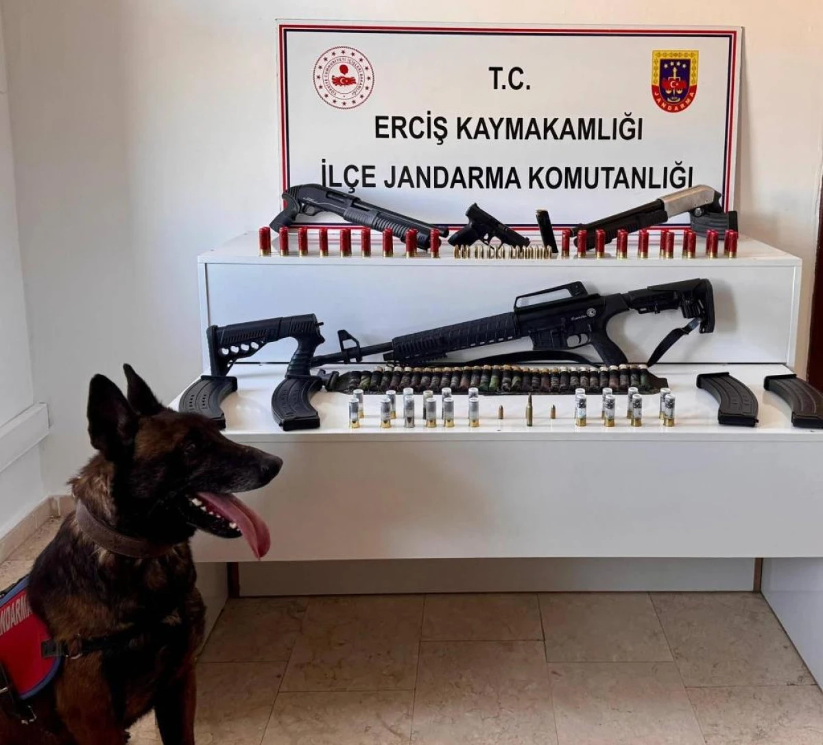 Erciş'te ka&ccedil;ak&ccedil;ılık operasyonu