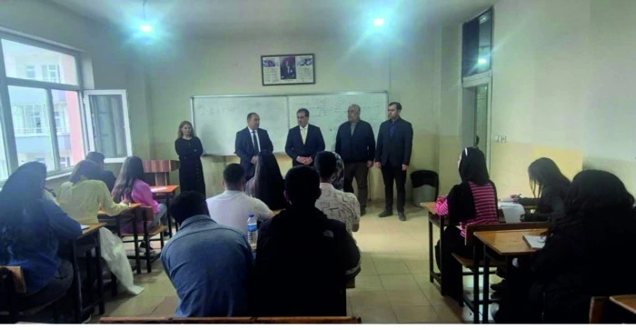 Erciş&rsquo;te KPSS kurslarına ziyaret