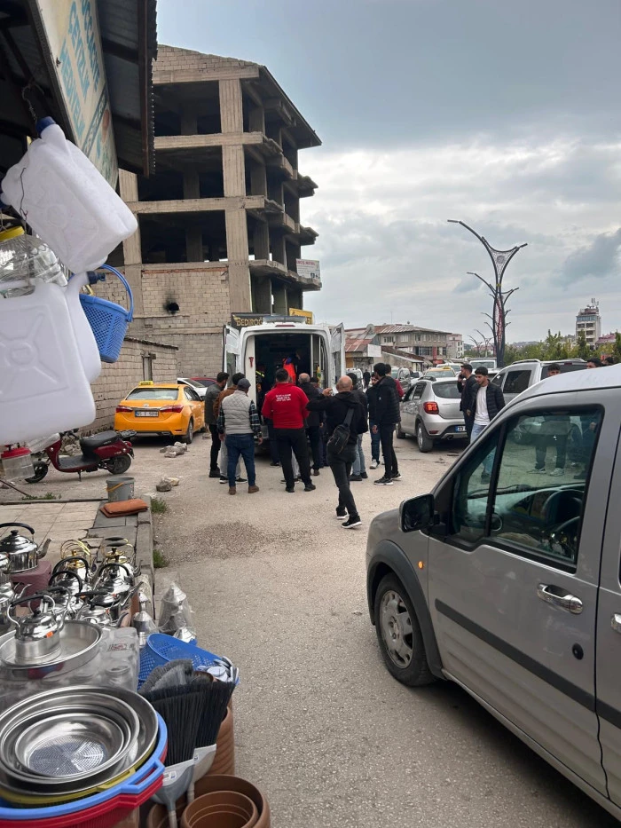 Erciş&rsquo;te Motosiklet Kazası