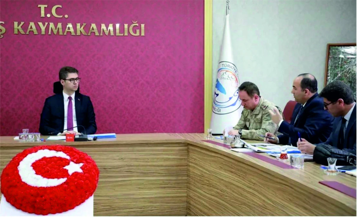 Erciş&rsquo;te Okul G&uuml;venliği Toplantısı: Kurumlar Koordinasyon İ&ccedil;in Bir Araya Geldi