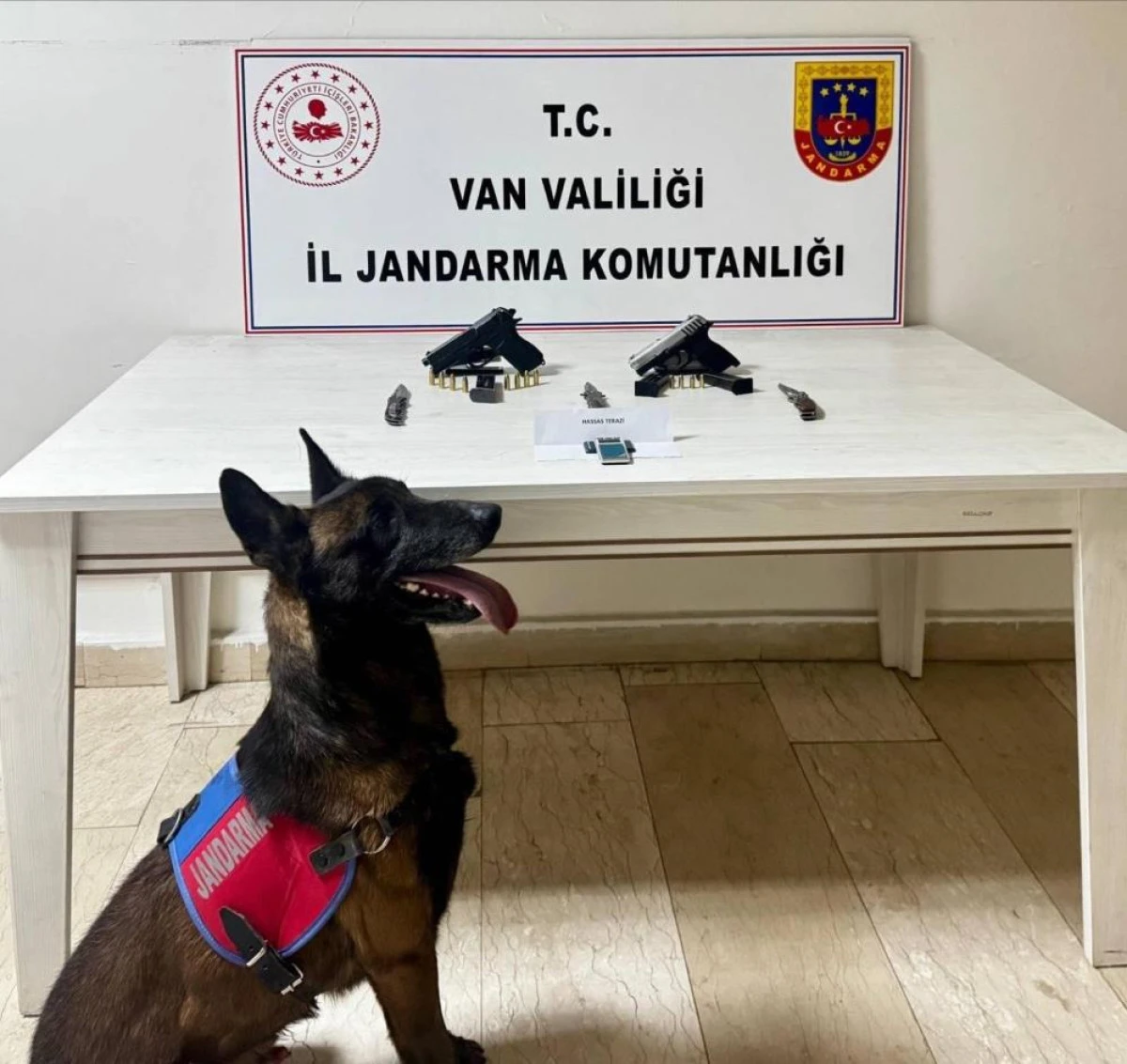 Erciş&rsquo;te ruhsatsız tabanca ele ge&ccedil;irildi