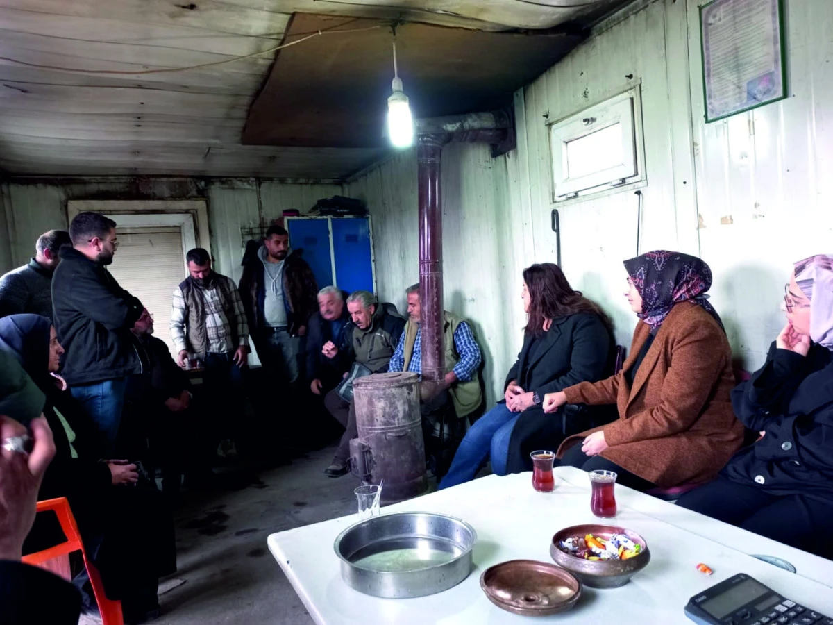 Eş Başkanlardan Esnaf Ziyareti 