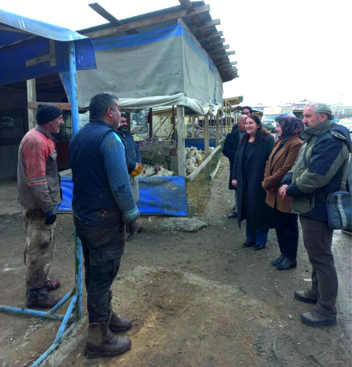 Eş Başkanlardan Esnaf Ziyareti 