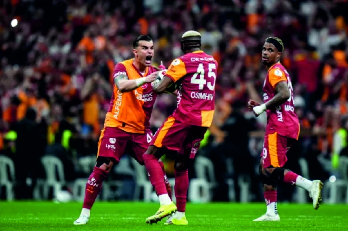 Galatasaray S&uuml;per Lig Şampiyonu Oldu
