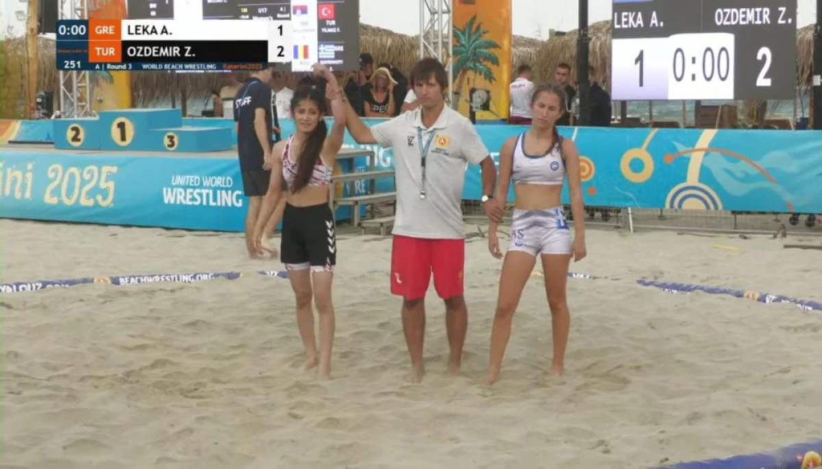 Hakkarili Zehra Özdemir dünya 6’ncısı oldu