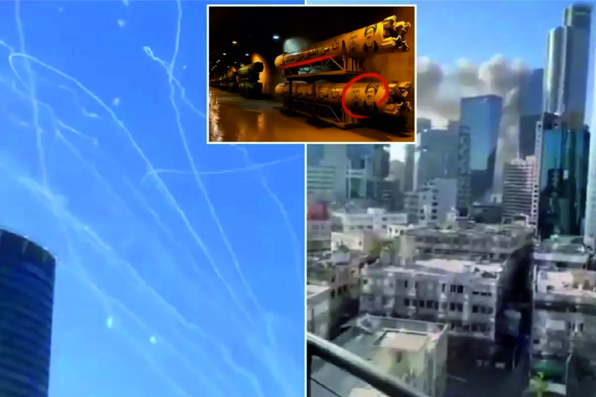 İran, Tel Aviv'i böyle vurdu