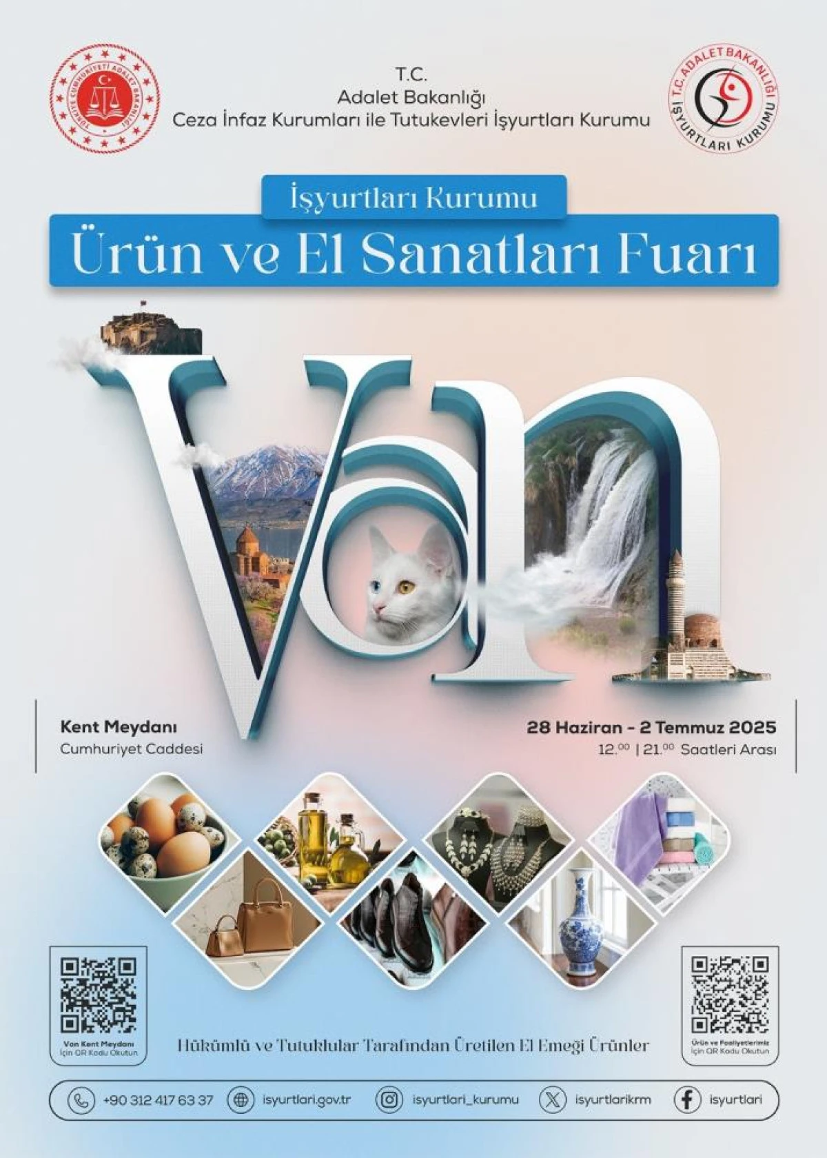 İşyurtları Ürün ve El Sanatları Fuarı Van'a geliyor