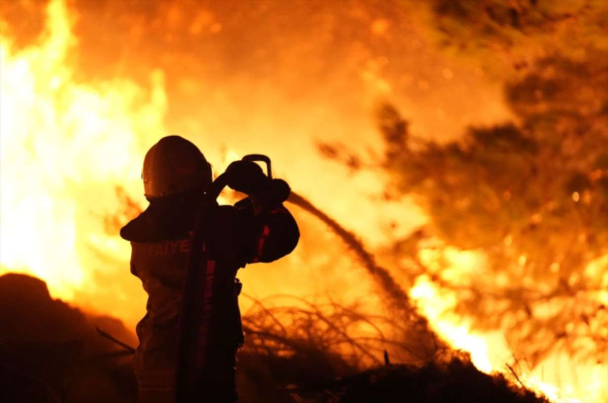 İzmir'de yangın felaketi sürüyor