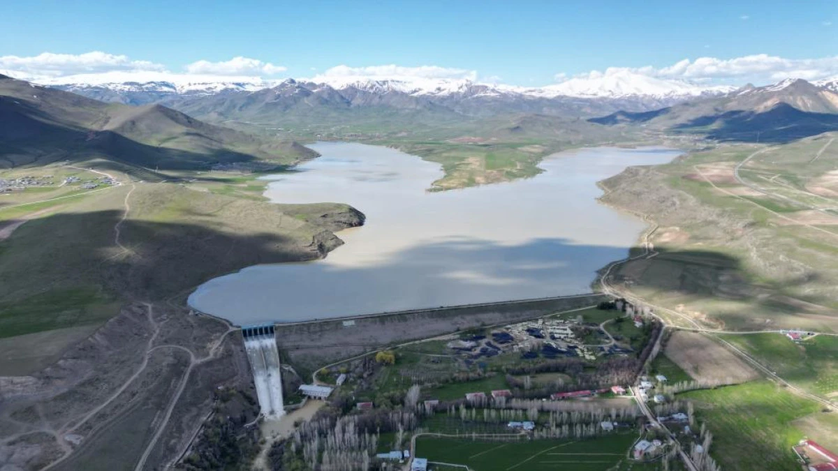 Ko&ccedil;k&ouml;pr&uuml; Barajı'nın su seviyesi y&uuml;zde 100'&uuml; ge&ccedil;ti