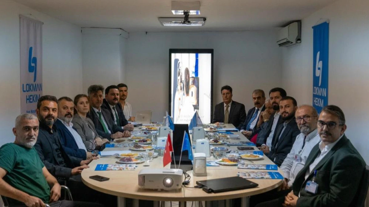 Kuzey Irak heyetinden Lokman Hekim Van Hastanesine ziyaret
