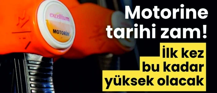 Motorine tarihi zam