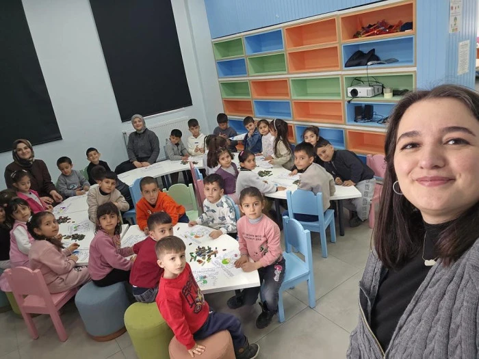  Muradiye&rsquo;de K&uuml;t&uuml;phane Haftası kutlandı