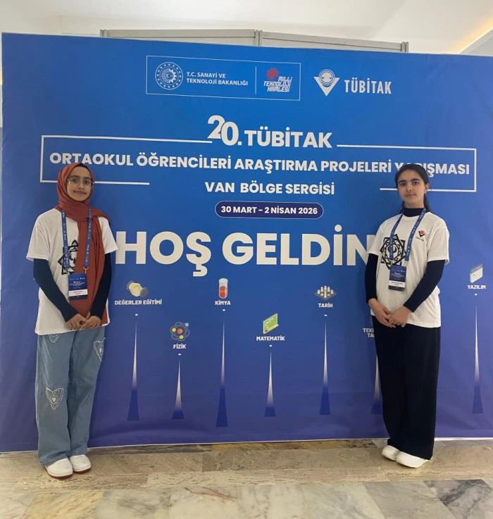 Muradiyeli &ouml;ğrencilerden T&Uuml;BİTAK başarısı