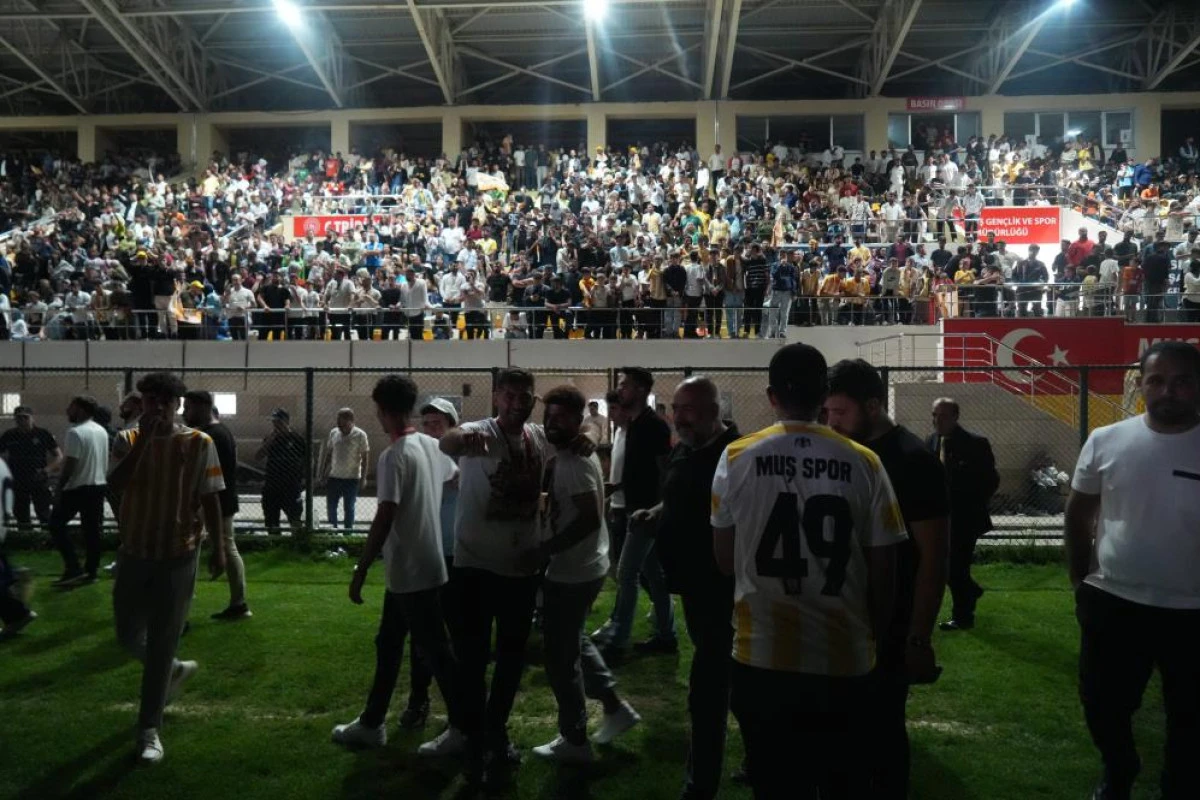 Muşspor, şampiyonluğunu coşkuyla kutladı