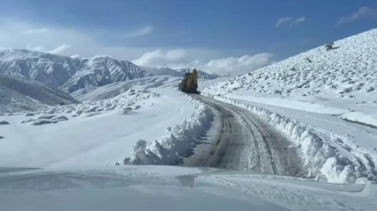 Muş’ta yoğun kar yağışı