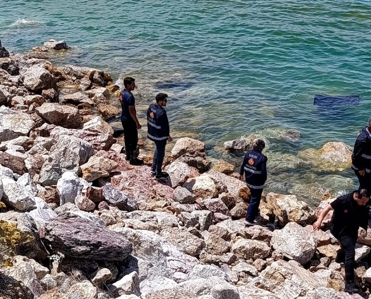 Otomobil Van G&ouml;l&uuml;'ne u&ccedil;tu: S&uuml;r&uuml;c&uuml; yaralı kurtarıldı