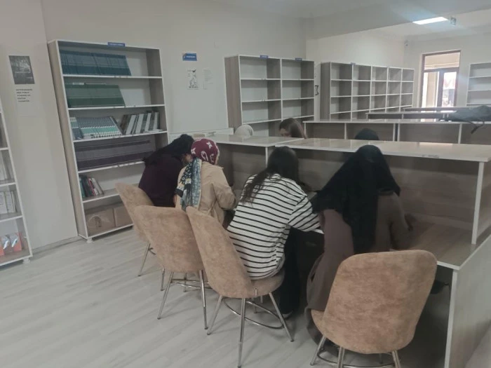 &Ouml;zalp&rsquo;te Diyanet Et&uuml;t Merkezi ve k&uuml;t&uuml;phane yoğun ilgi g&ouml;r&uuml;yor