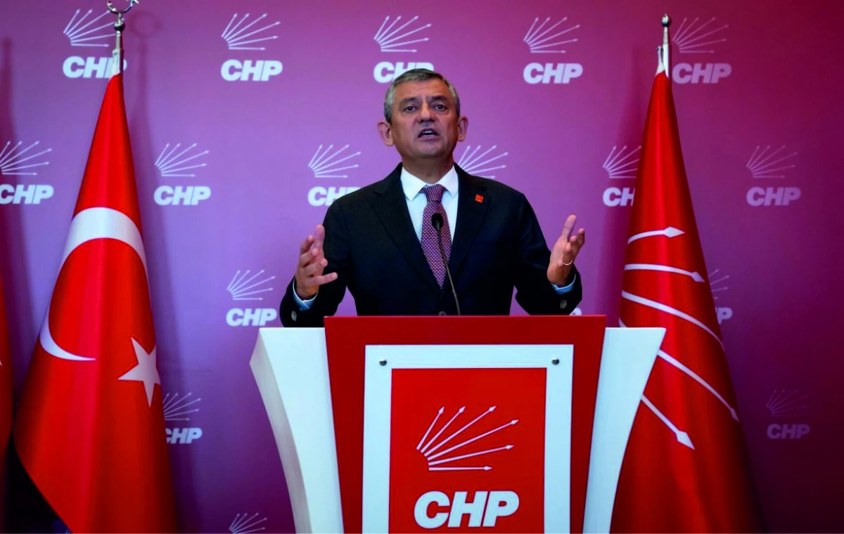 Özgür Özel'in dokunulmazlık dosyası Meclis'te