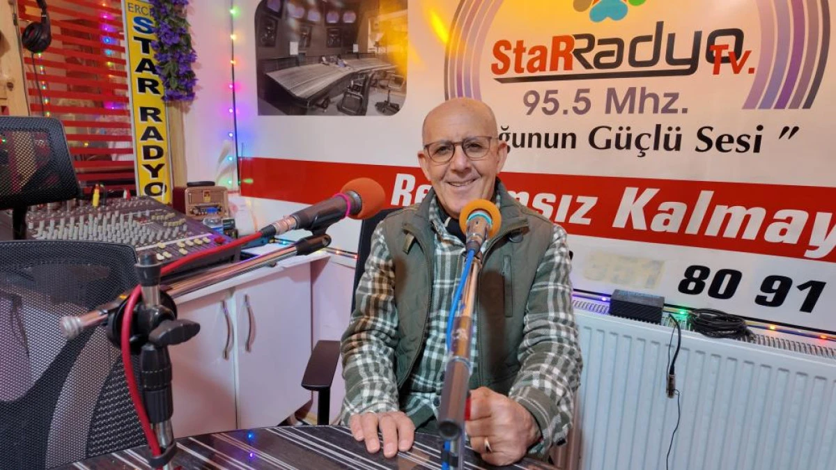 Radyo yayıncılığına adanan &ouml;m&uuml;r