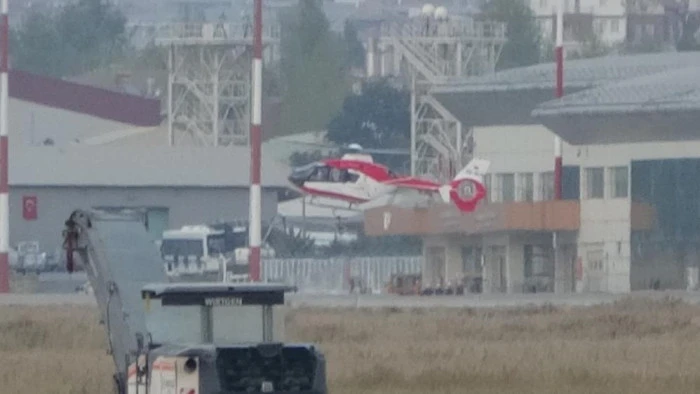 Serebrovasküler hastası şahıs ambulans helikopter ile Van'a getirildi