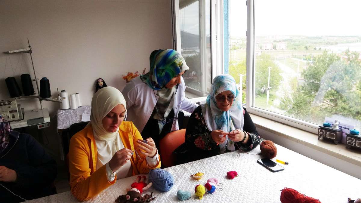 Tatvan’da amigurumi kursuna yoğun ilgi
